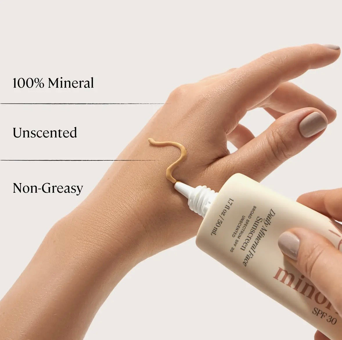 Minori Daily Mineral Sunscreen SPF 30