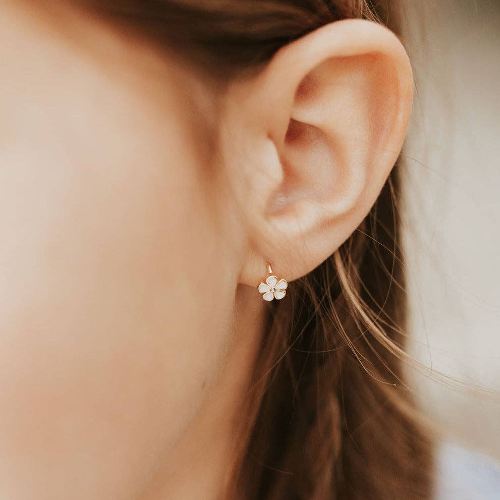 Mauve Jewelry Co.-Flower Mini Hoops