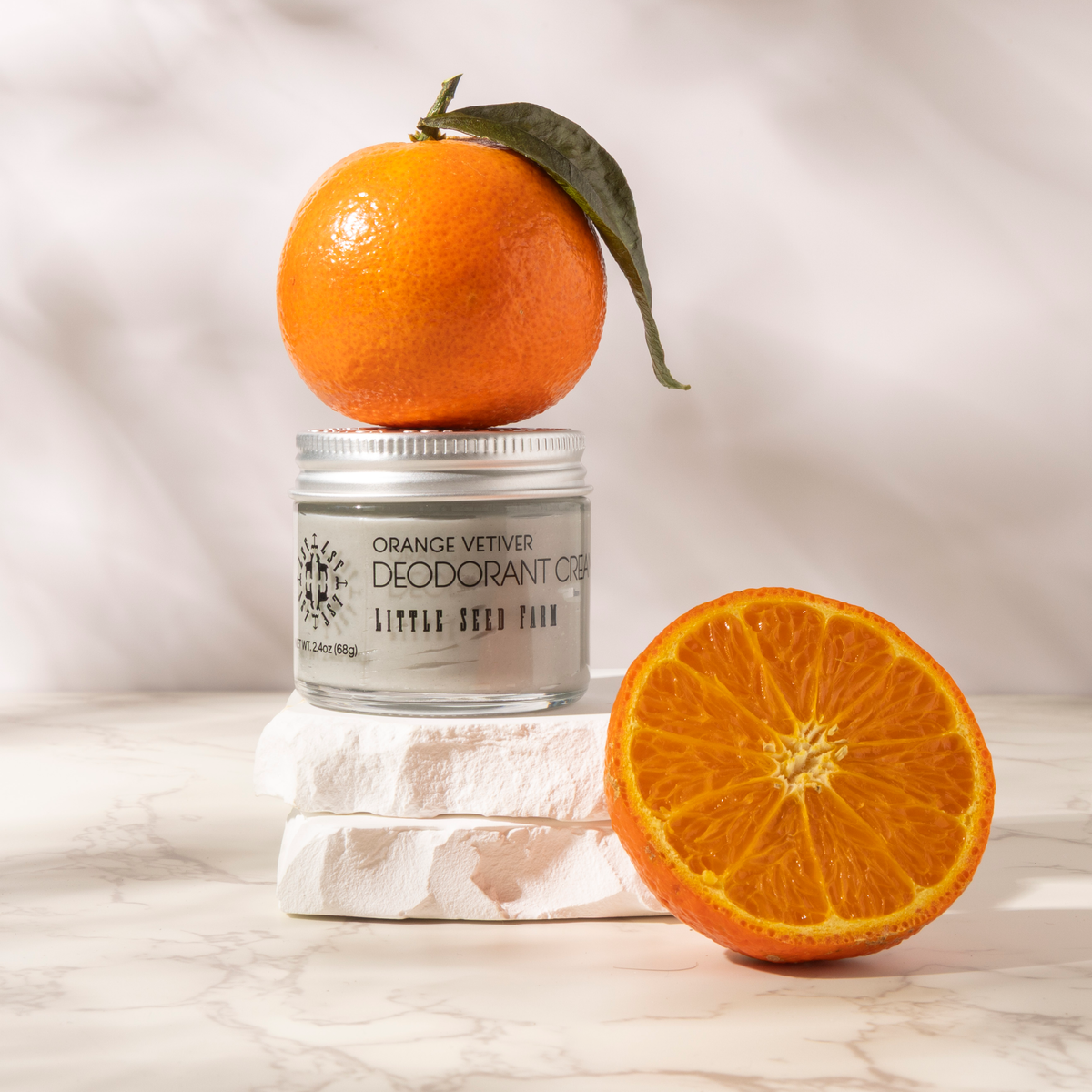 Little Seed Farm Orange Vetiver Deodorant Cream-Summer Seasonal