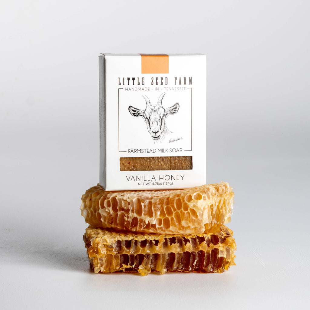 Little Seed Farm Vanilla Honey Bar Soap