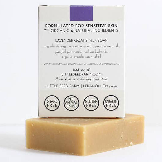 Little Seed Farm Lavender Bar Soap
