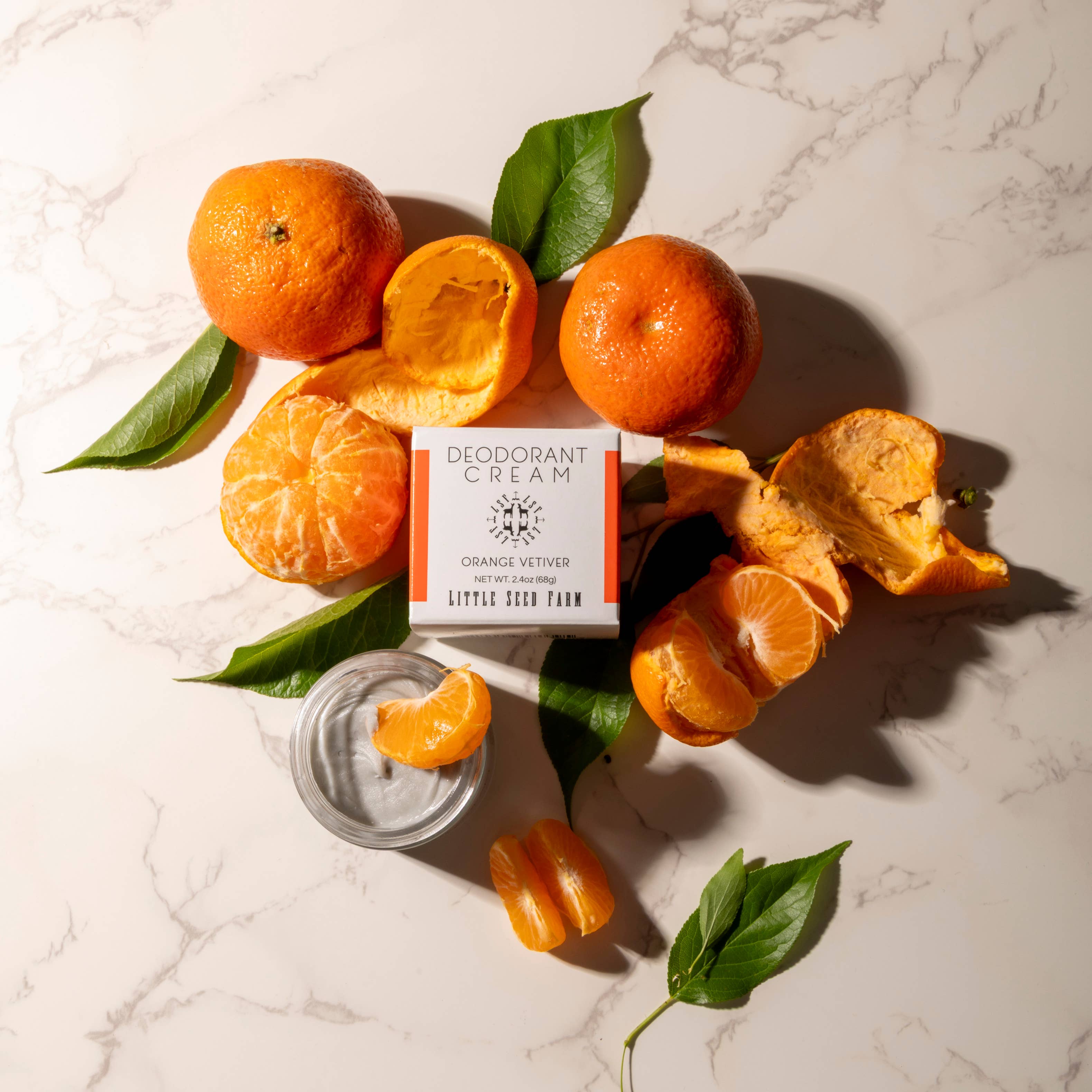 Little Seed Farm Orange Vetiver Deodorant Cream-Summer Seasonal