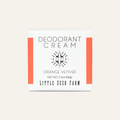 Little Seed Farm Orange Vetiver Deodorant Cream-Summer Seasonal
