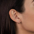 JaxKelly Tiny Ball Hoop Gold Earrings