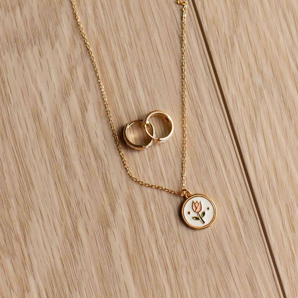 Mauve Jewelry Co. -Eloise Tea Cup Necklace