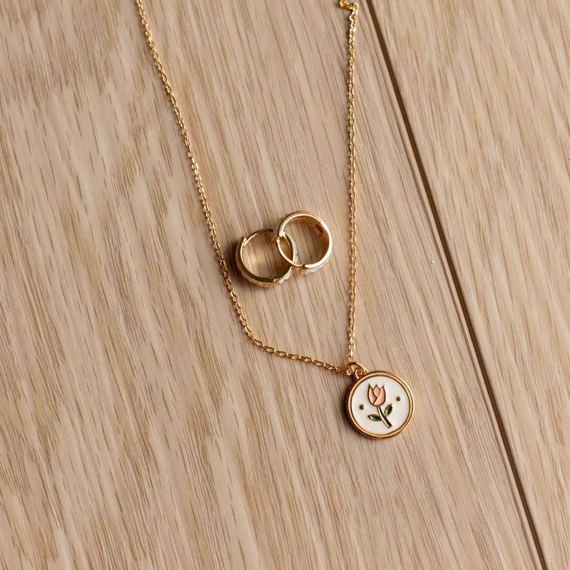 Mauve Jewelry Co. -Eloise Tea Cup Necklace