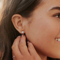 Mauve Jewelry Co.-Flower Mini Hoops