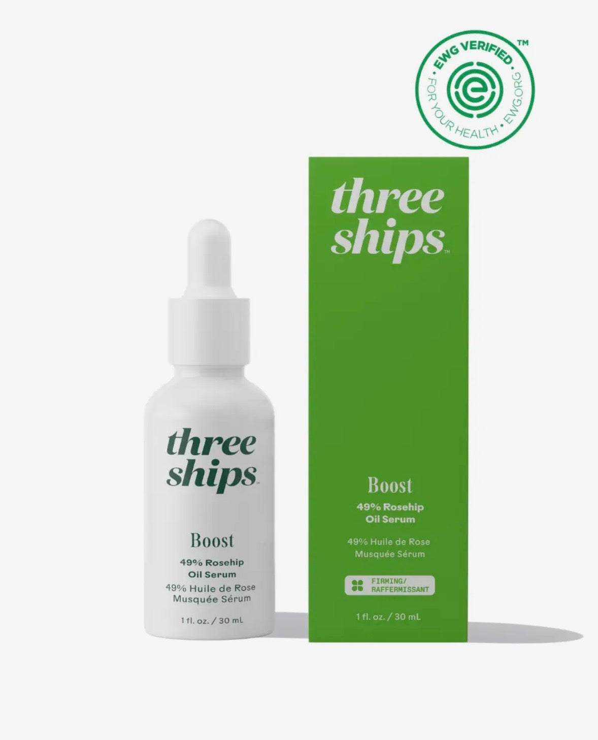 Three Ships Boost 49% Rosehip Oil Serum