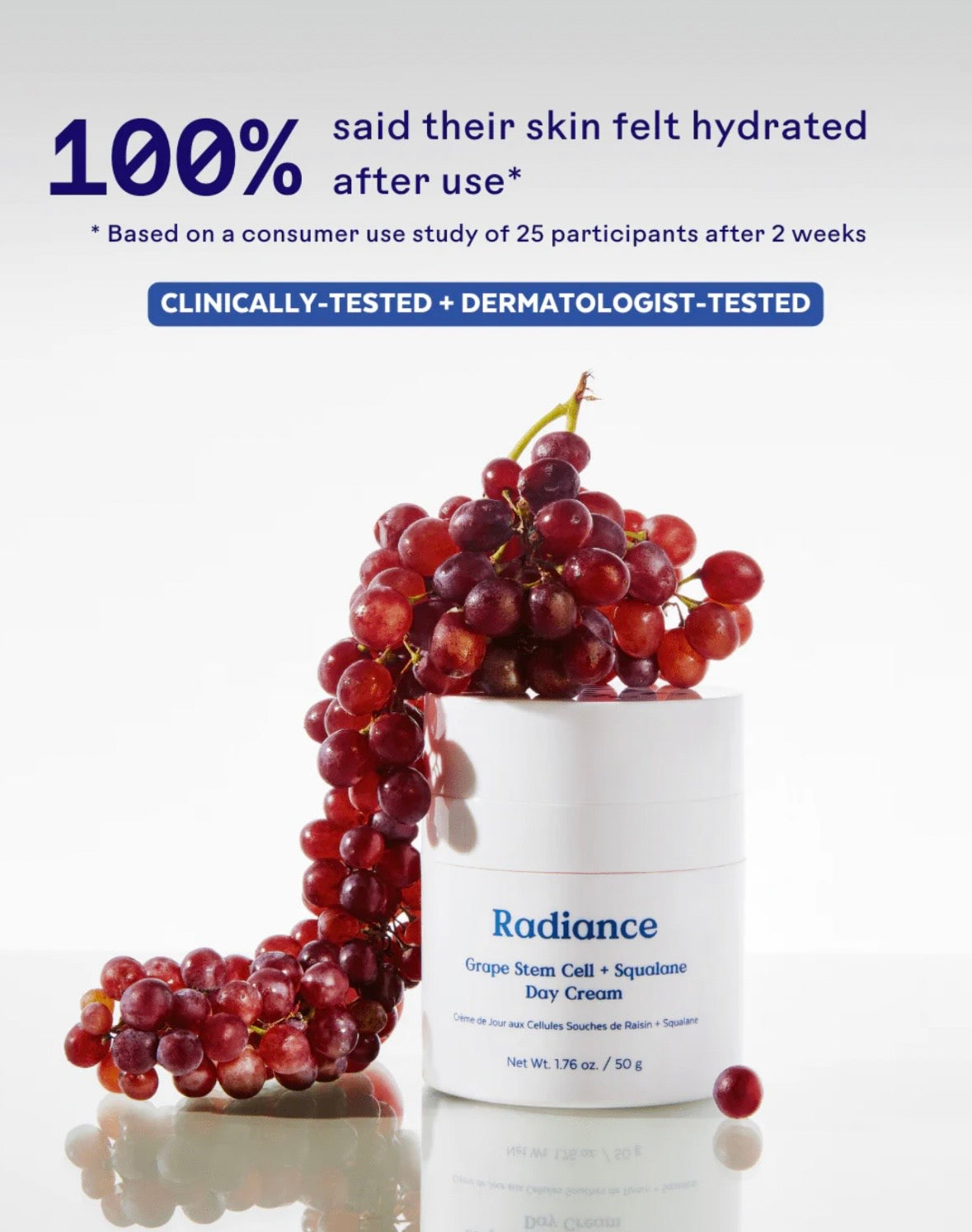 Three Ships Radiance Grape Stem Cell + Squalane Ultra-Hydrating Cream