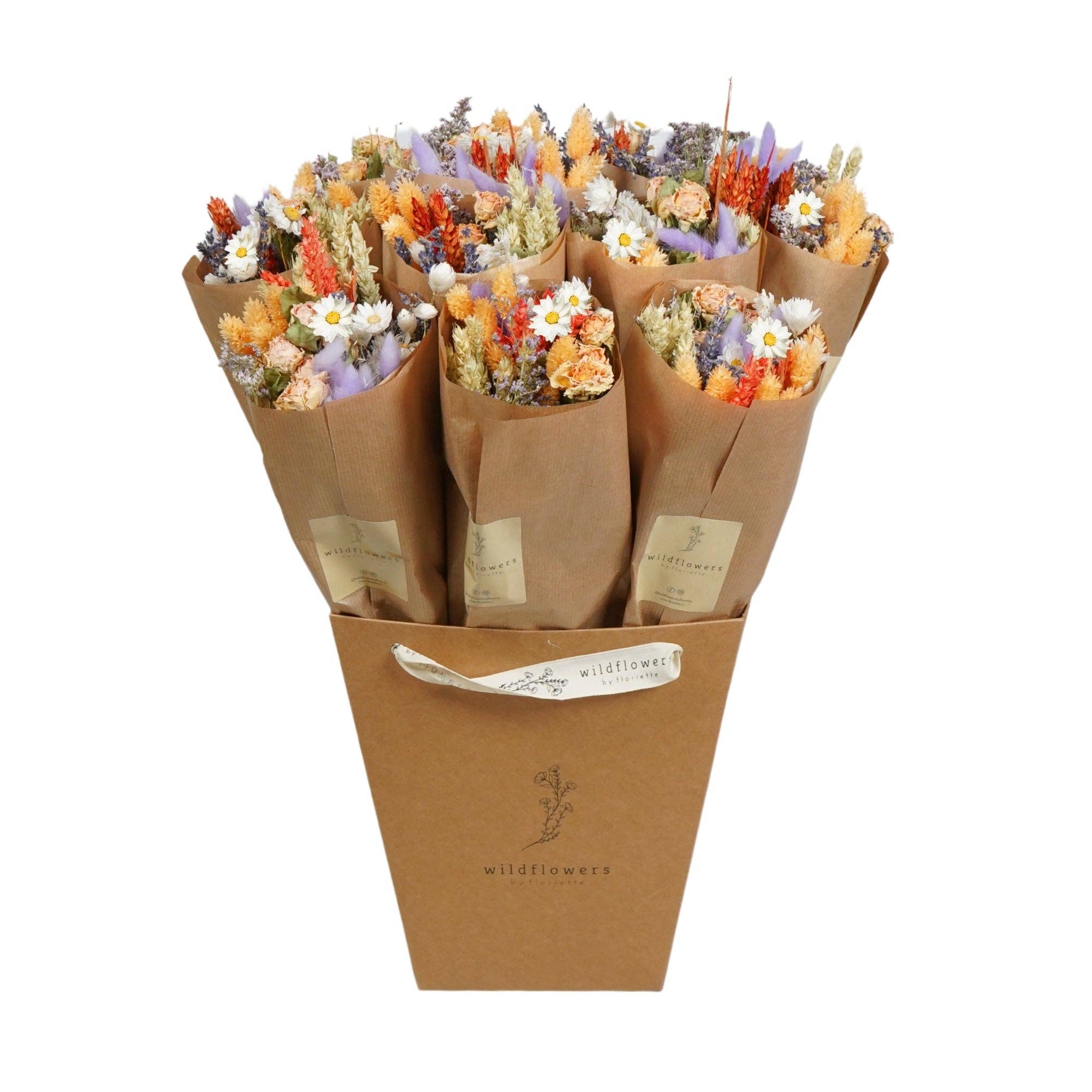 Dried Flowers - Market Bouquet - Lavender Peach