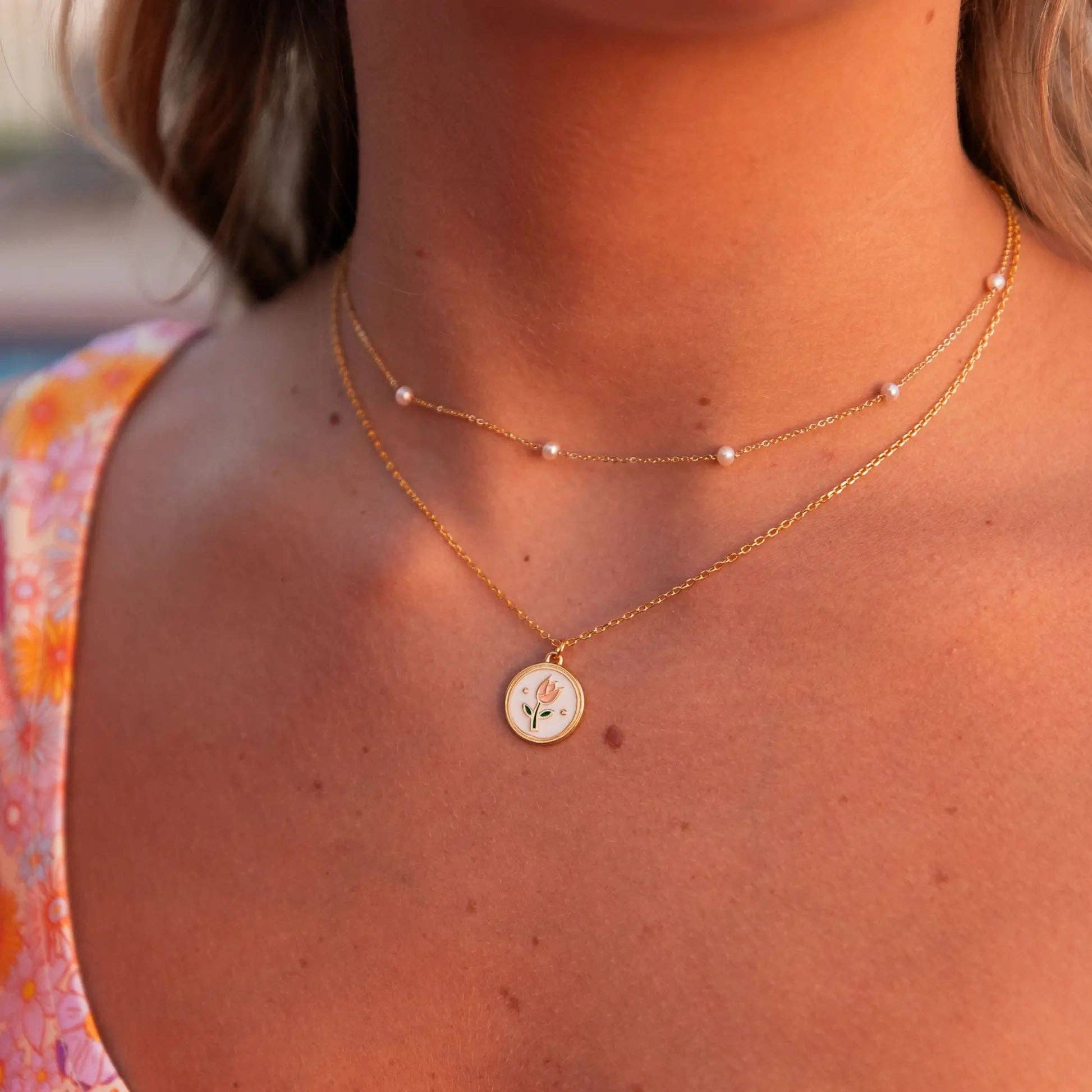 Mauve Jewelry Co. -Eloise Tea Cup Necklace
