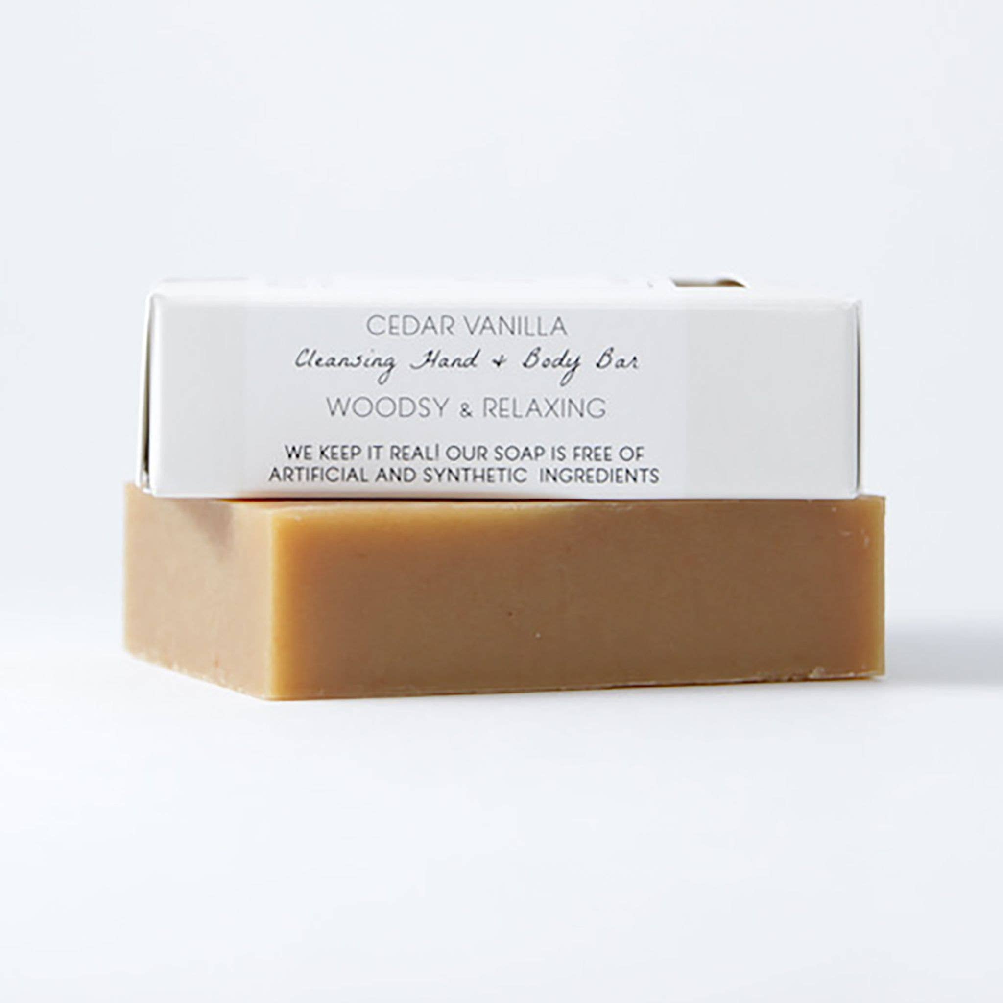 Little Seed Farm Cedar Vanilla Bar Soap