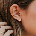 Mauve Jewelry Co.-Lucy Diamond Bow Hoops