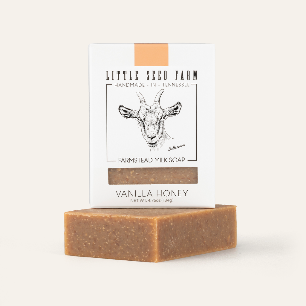 Little Seed Farm Vanilla Honey Bar Soap