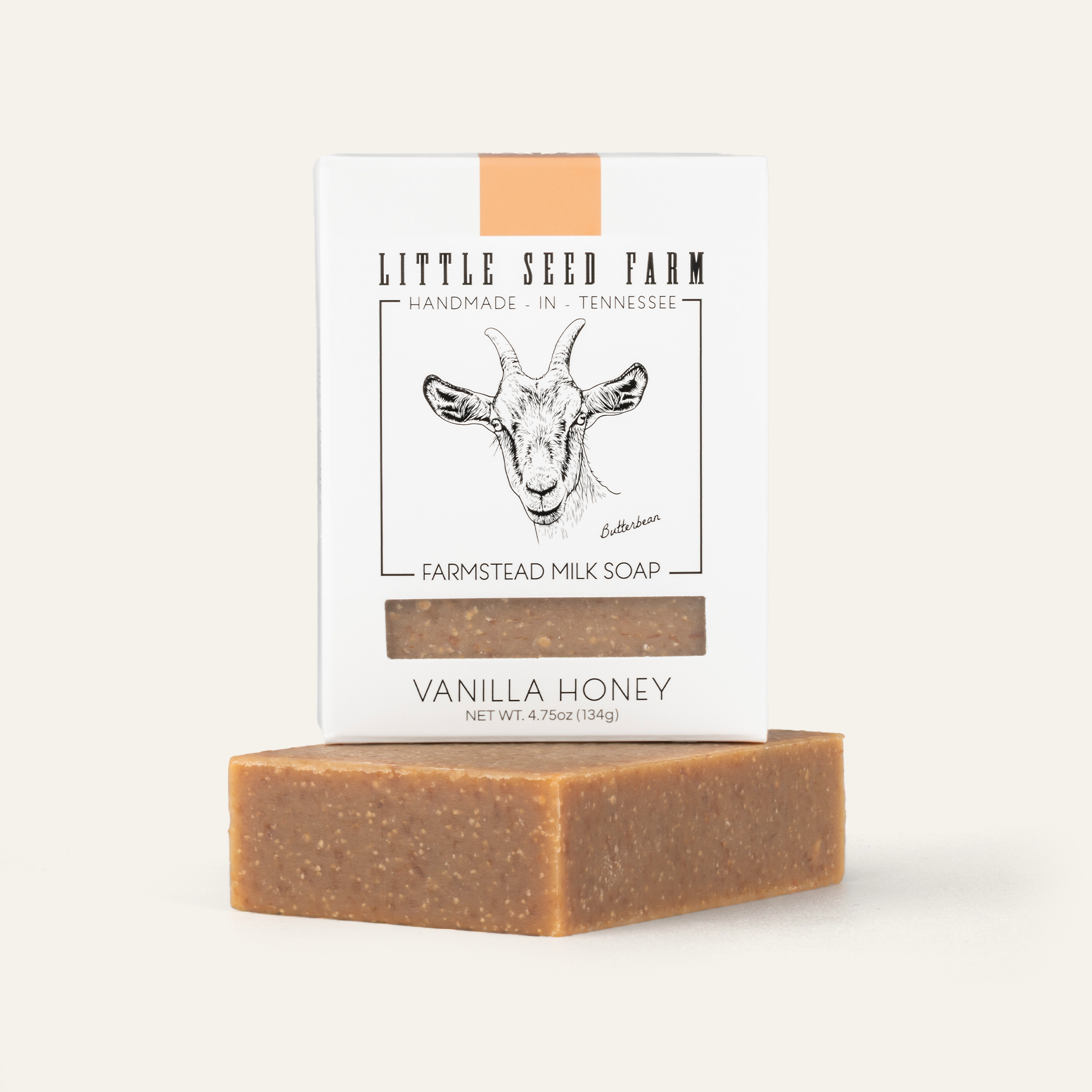 Little Seed Farm Vanilla Honey Bar Soap