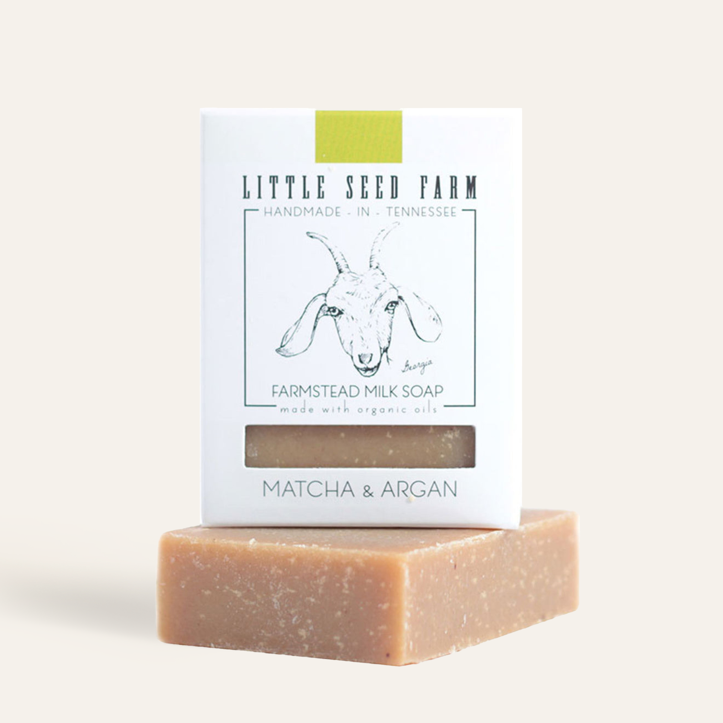 Little Seed Farm Matcha & Argan Bar Soap