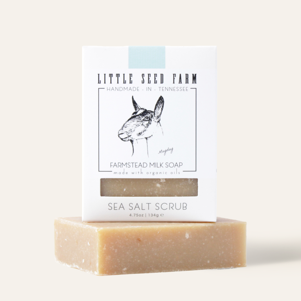 Little Seed Farm Sea Salt Bar Soap-Toning & Exfoliating