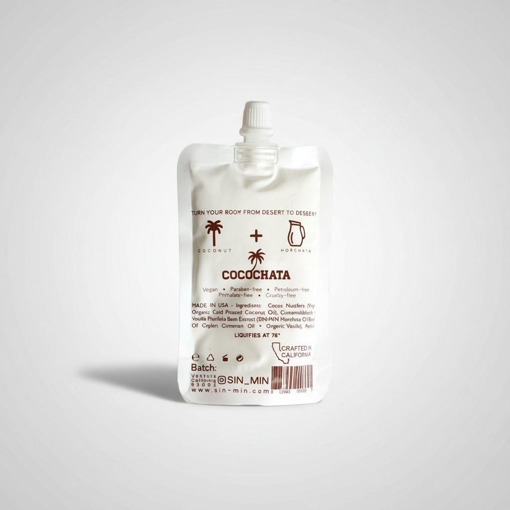 SIN-MIN Cocochata Body Beverage - (Coconut + Horchata Body Oil)